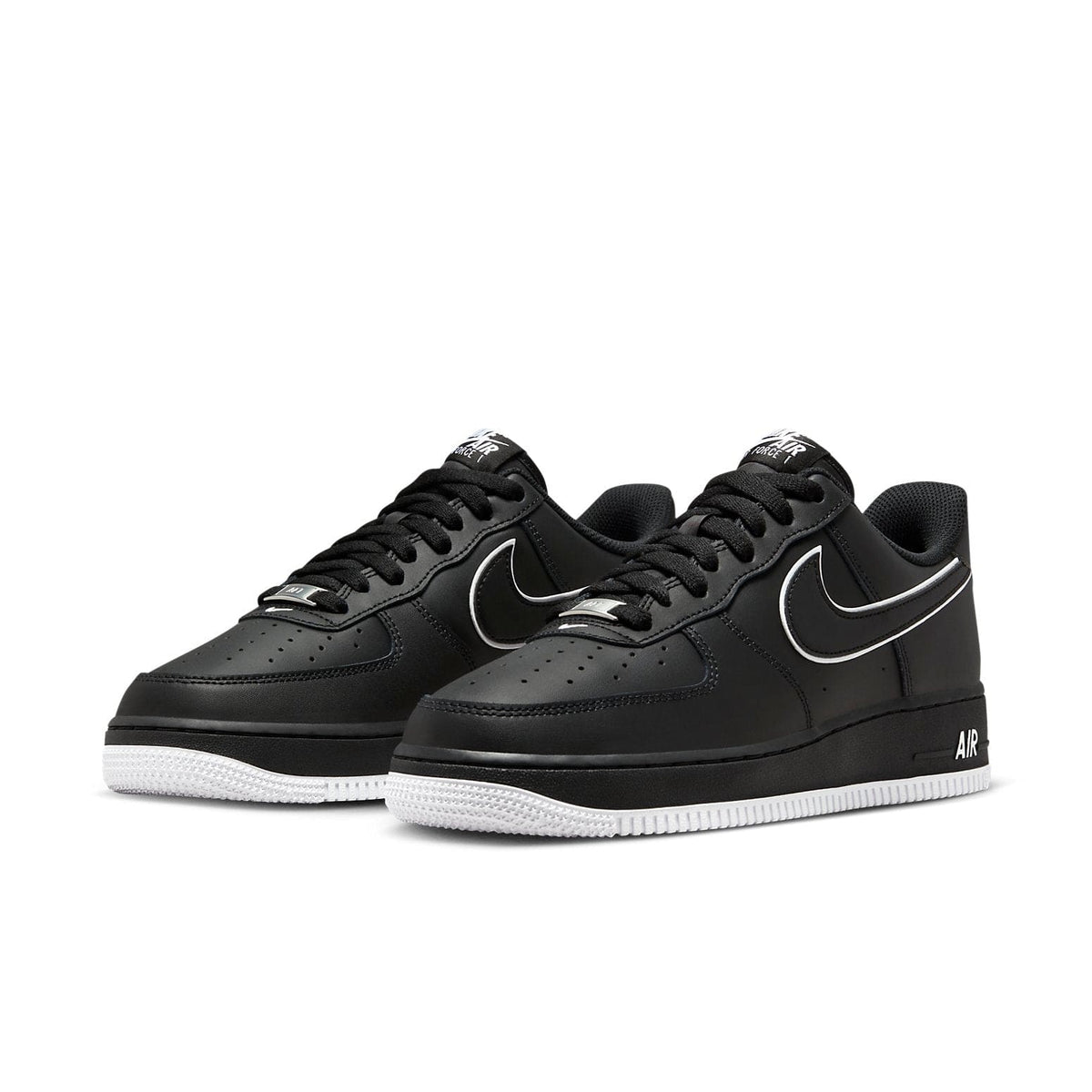 Nike Air Force 1 Low '07 Black White Sole (2023) | Banlieue91