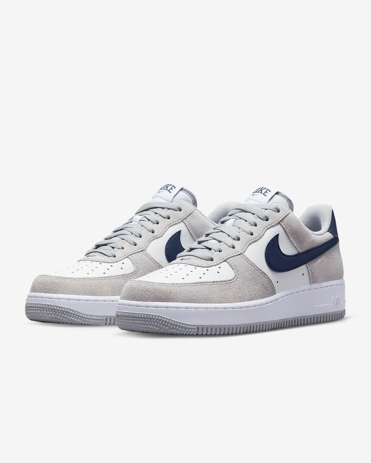 Nike Air Force 1 Low '07 'Light Smoke Grey Midnight Navy' | Banlieue91
