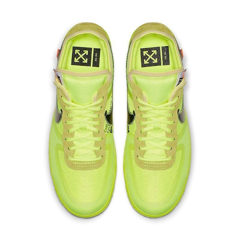 Nike Air Force 1 Low '07 Off-White 'Volt' | Banlieue91