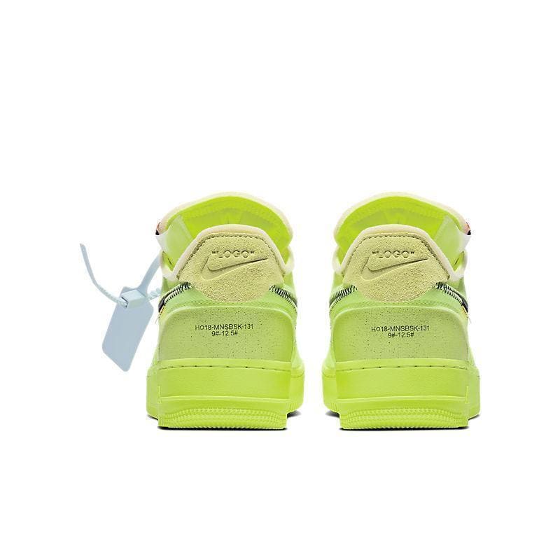 Nike Air Force 1 Low '07 Off-White 'Volt' | Banlieue91