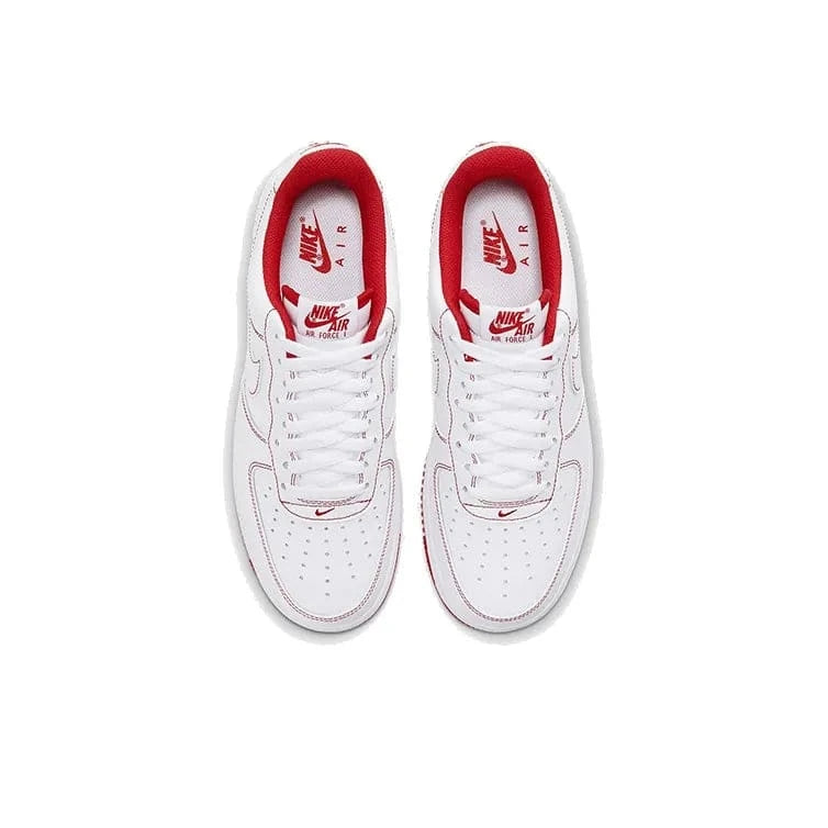 Nike Air Force 1 Low '07 White University Red | Banlieue91