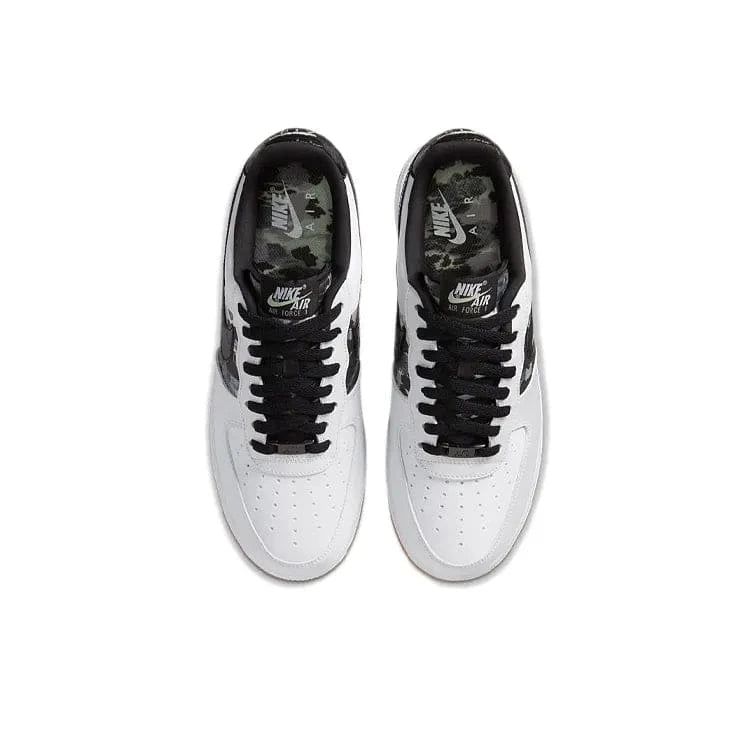 Nike Air Force 1 Low White Ripstop Camo Black Gum | Banlieue91