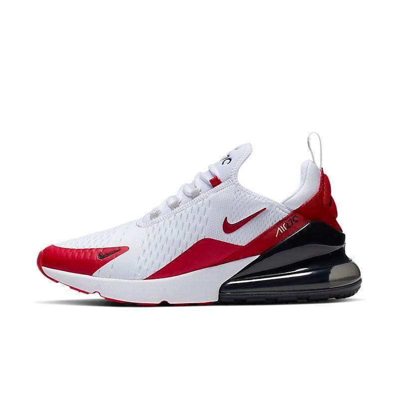 Nike Air Max 270 White Anthracite Red - Men's Lifestyle Sneakers | Banlieue91