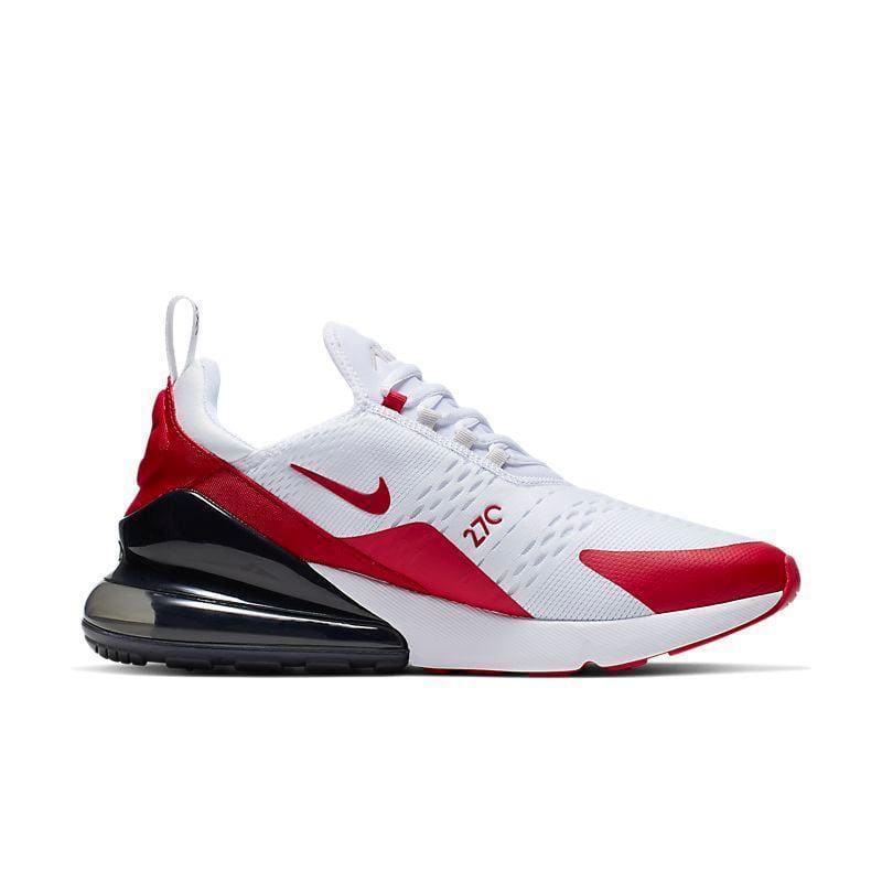 Nike Air Max 270 White Anthracite Red - Men's Lifestyle Sneakers | Banlieue91