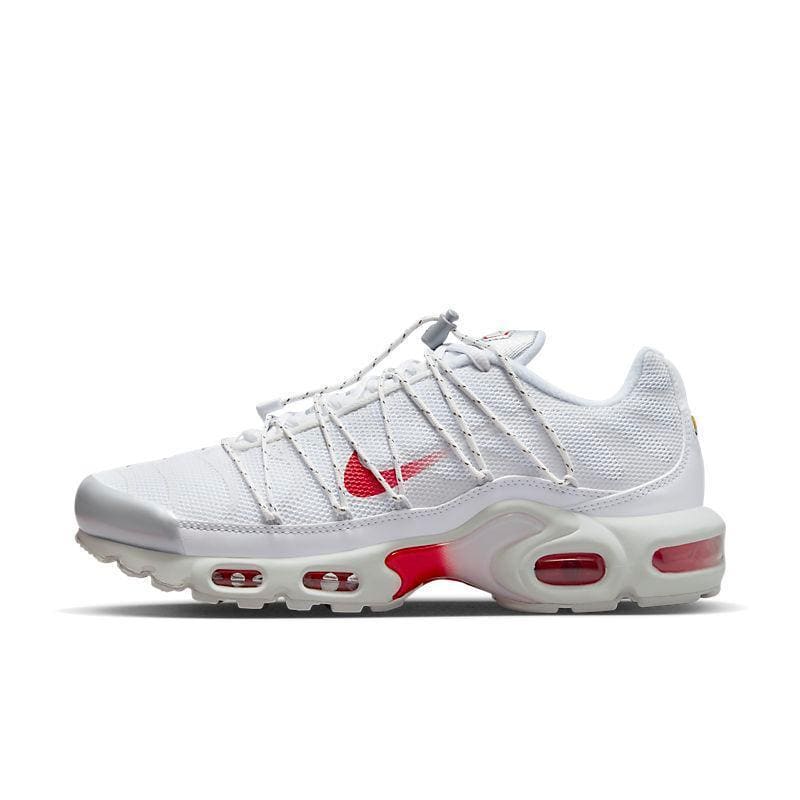 Nike Air Max Plus Utility 'White University Red' | Banlieue91