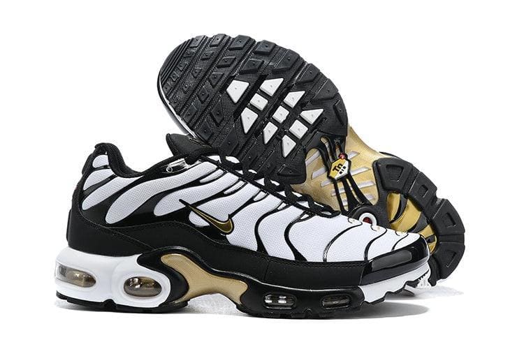 Nike Air Max Plus 'White Black Metallic Gold' | Banlieue91