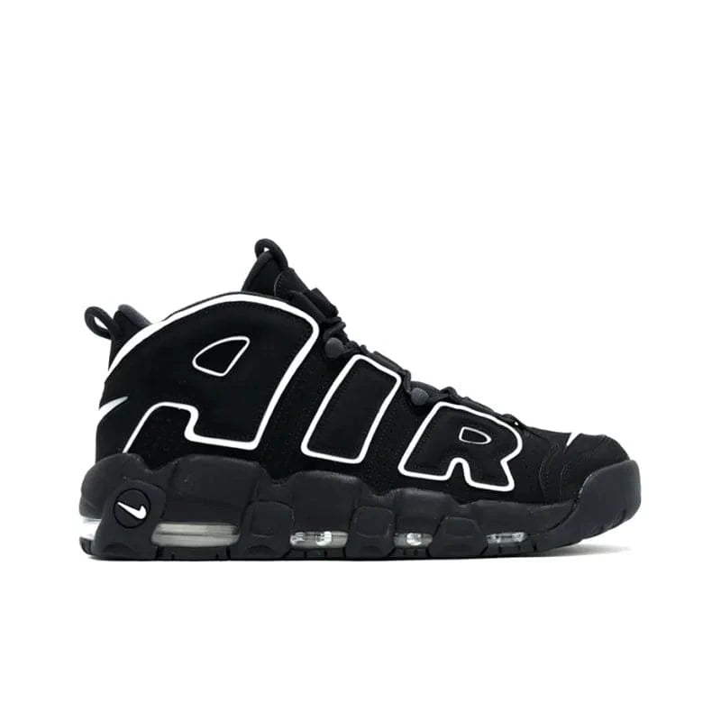 Nike Air More Uptempo Black White | Banlieue91