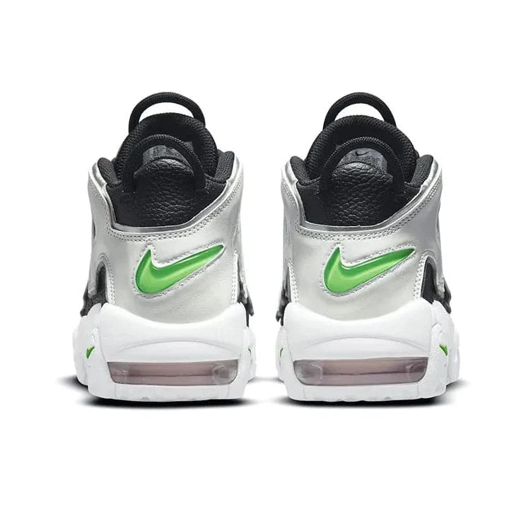 Nike Air More Uptempo Black White Green | Banlieue91