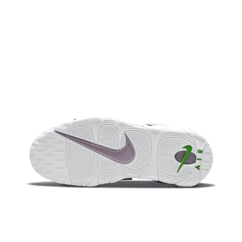 Nike Air More Uptempo Black White Green | Banlieue91