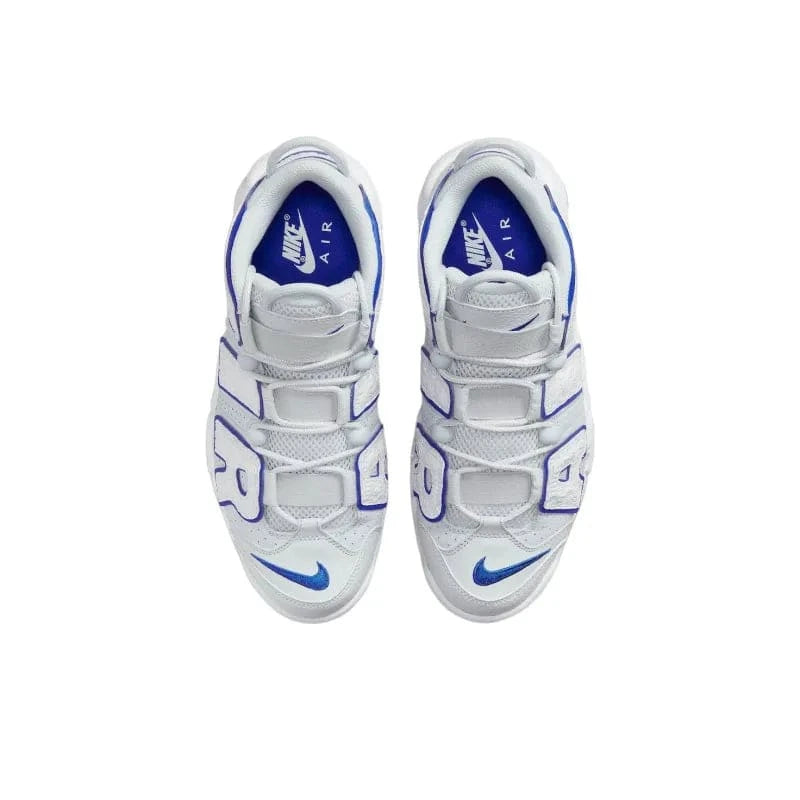 Nike Air More Uptempo Embossed White Royal Blue | Banlieue91