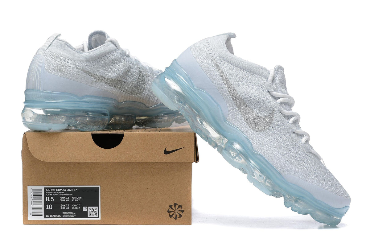Nike Air VaporMax 2023 Flyknit 'Pure Platinum' | Banlieue91
