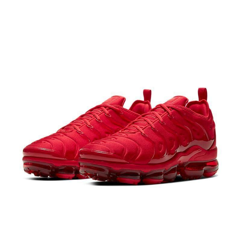 Nike Air VaporMax Plus Triple Red - Men's Sneakers | Bold Style | Banlieue91