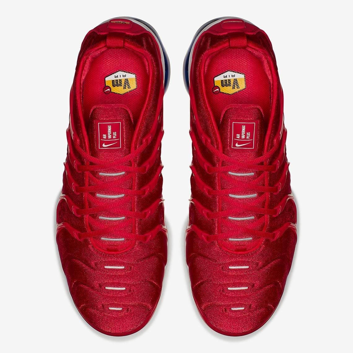 Nike Air VaporMax Plus 'USA' - Red/White/Blue Sneakers | Banlieue91