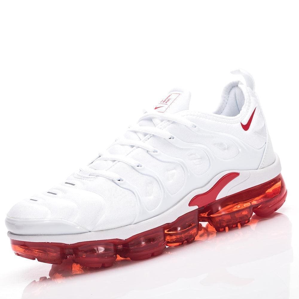 Nike Air VaporMax Plus 'White Red' – Men's Sneakers for All-Day Comfort | Banlieue91