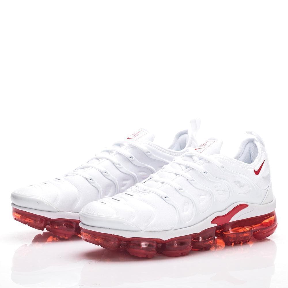 Nike Air VaporMax Plus 'White Red' – Men's Sneakers for All-Day Comfort | Banlieue91