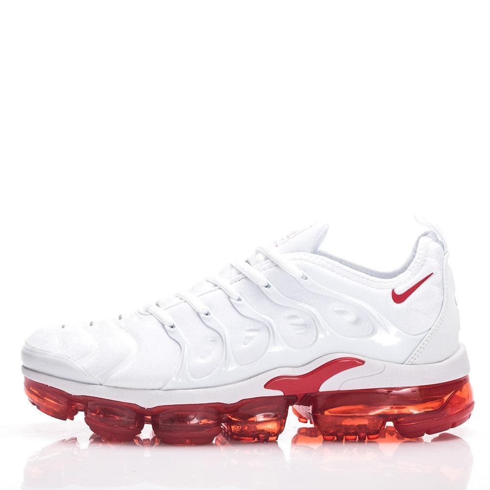 Nike Air VaporMax Plus 'White Red' – Men's Sneakers for All-Day Comfort | Banlieue91