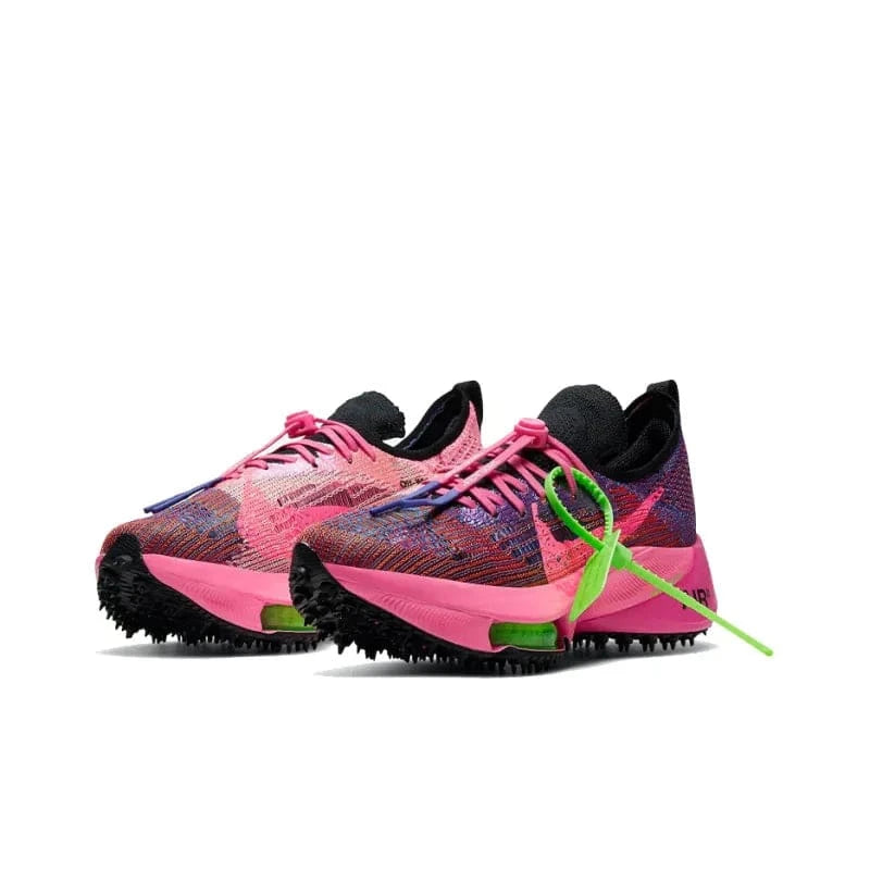 Nike Air Zoom Tempo Next% Flyknit Off White Racer Blue Pink Glow | Banlieue91