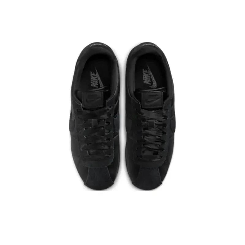 Nike Cortez Textile Satin 'Triple Black' – Satin Lifestyle Sneakers | Banlieue91