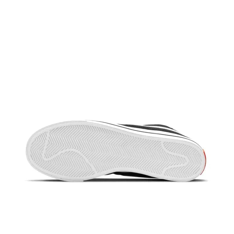 Nike Court Legacy Canvas Mid 'Black White Orange' | Banlieue91