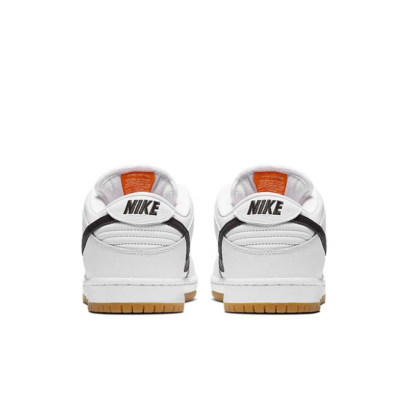 Nike SB Dunk Low Orange Label White Black | Banlieue91
