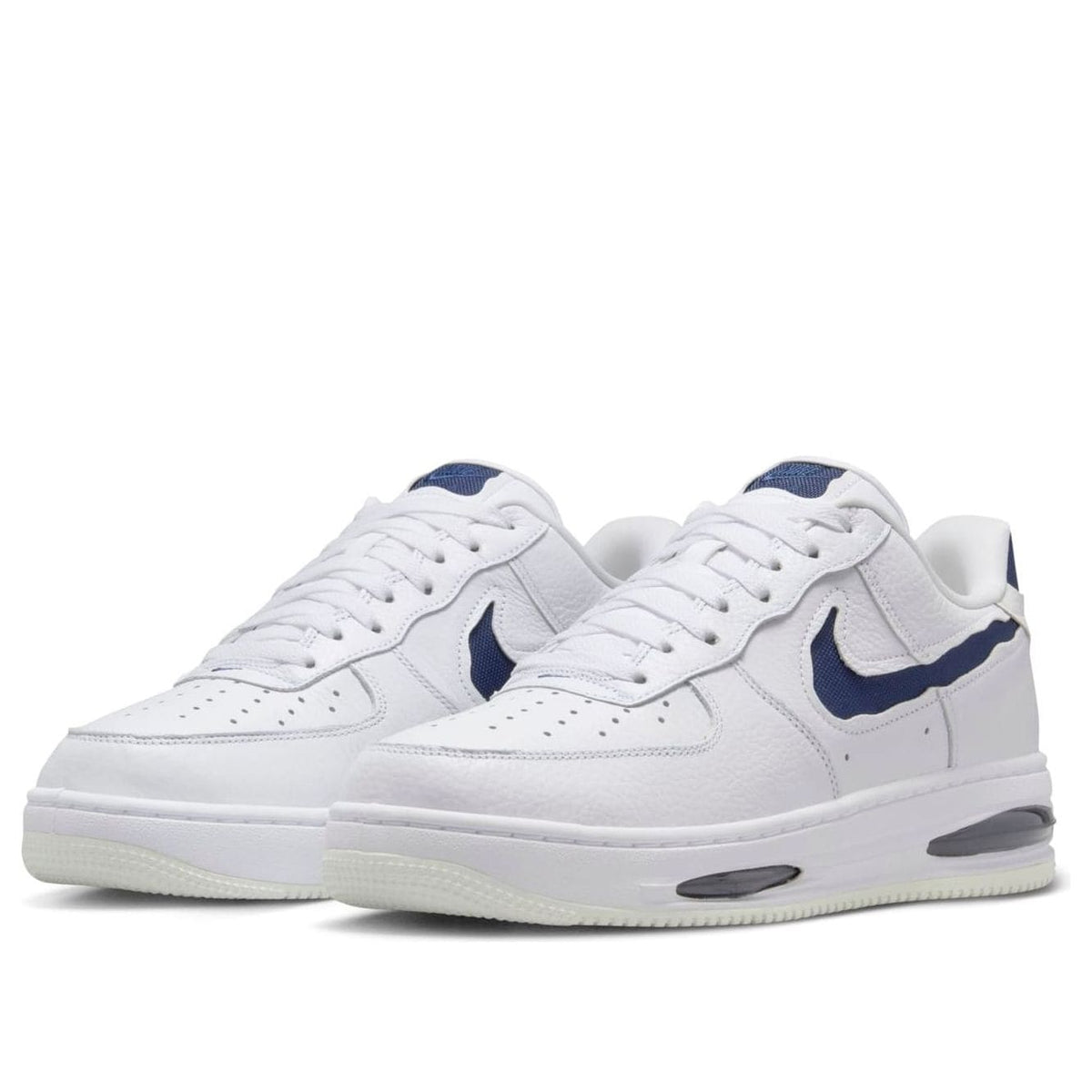 NikeAir Force 1 Low Evo 'White Midnight Navy' | Banlieue91