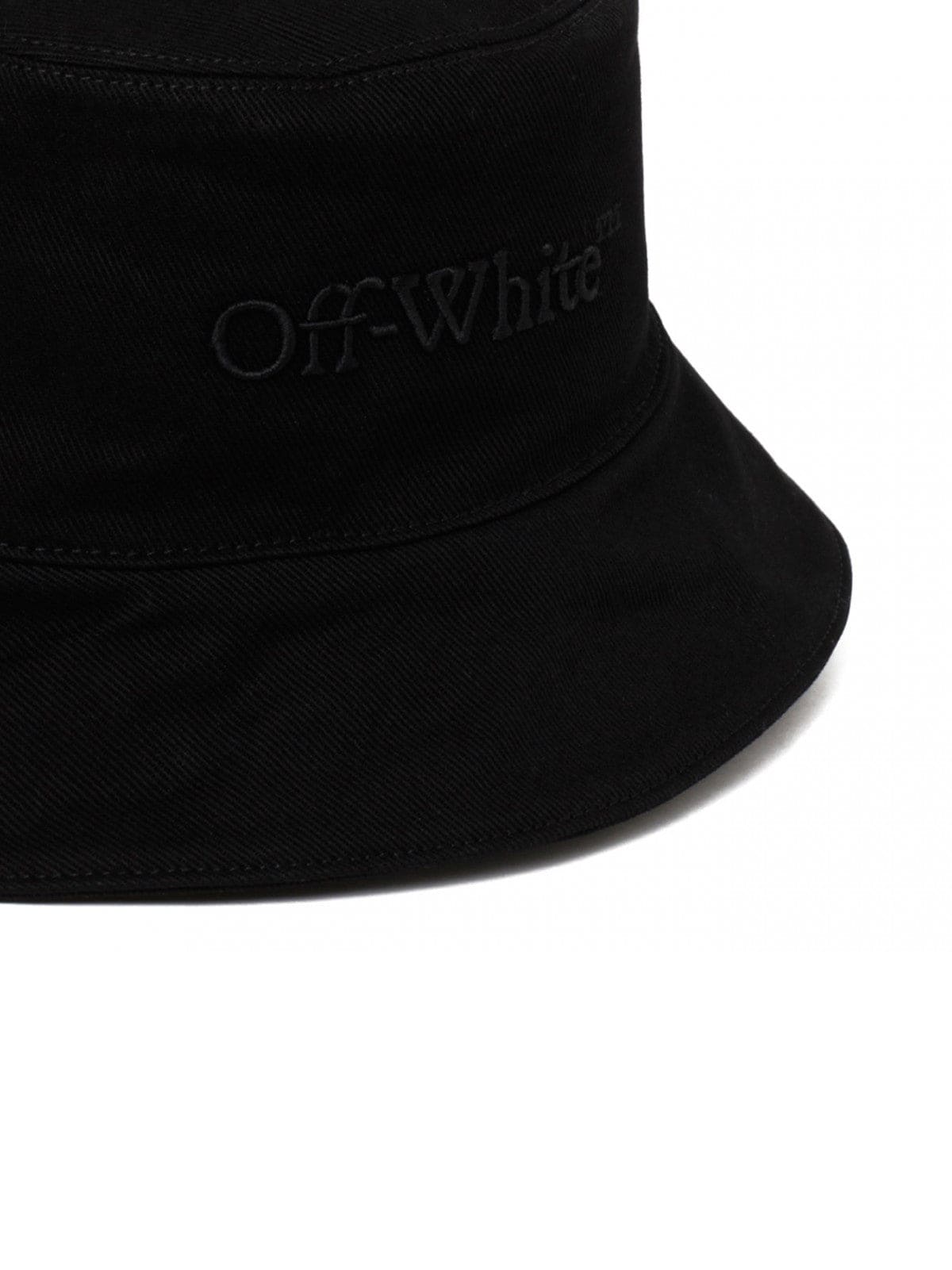 OFF-WHITE Bookish Logo Denim Bucket Hat | Banlieue91