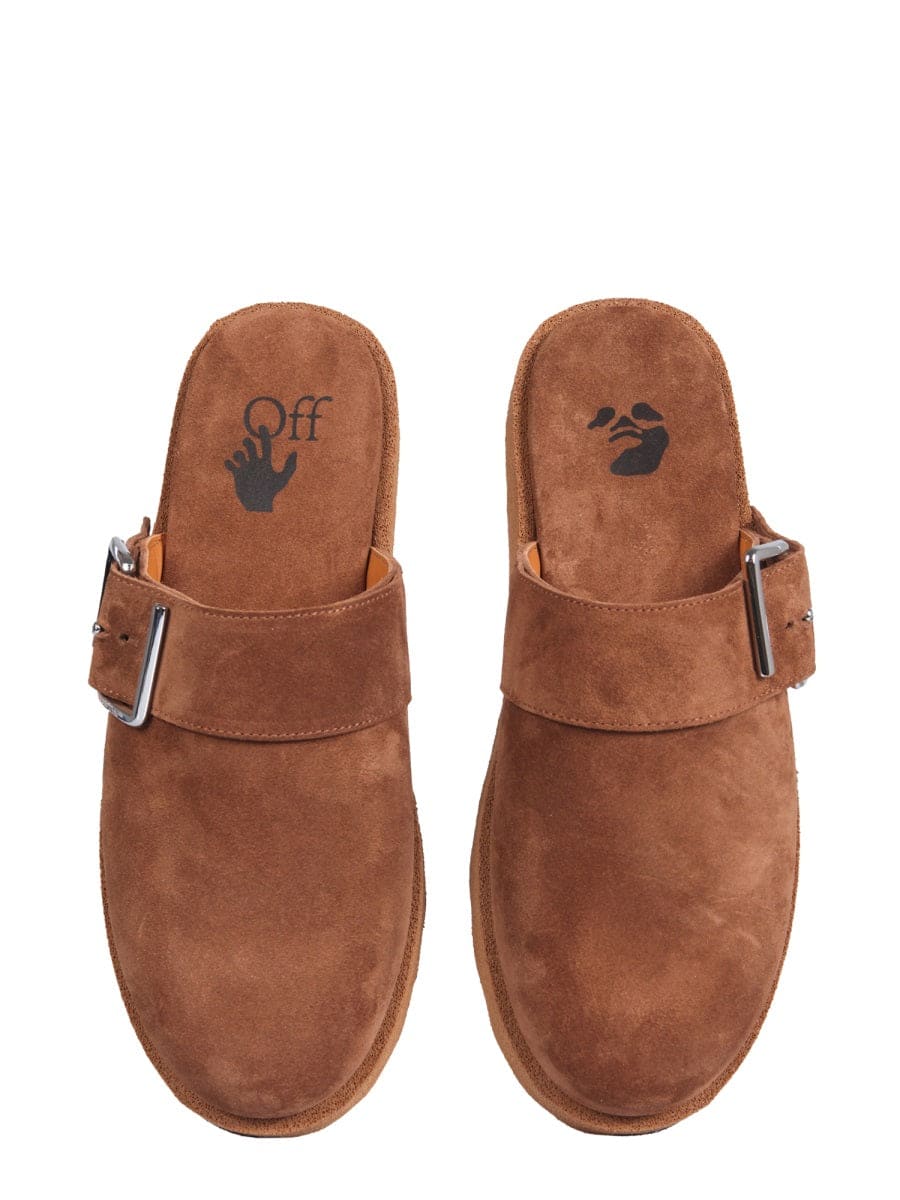 OFF-WHITE Comfort Slippers with Rubber Sole - 3 cm Height | Banlieue91