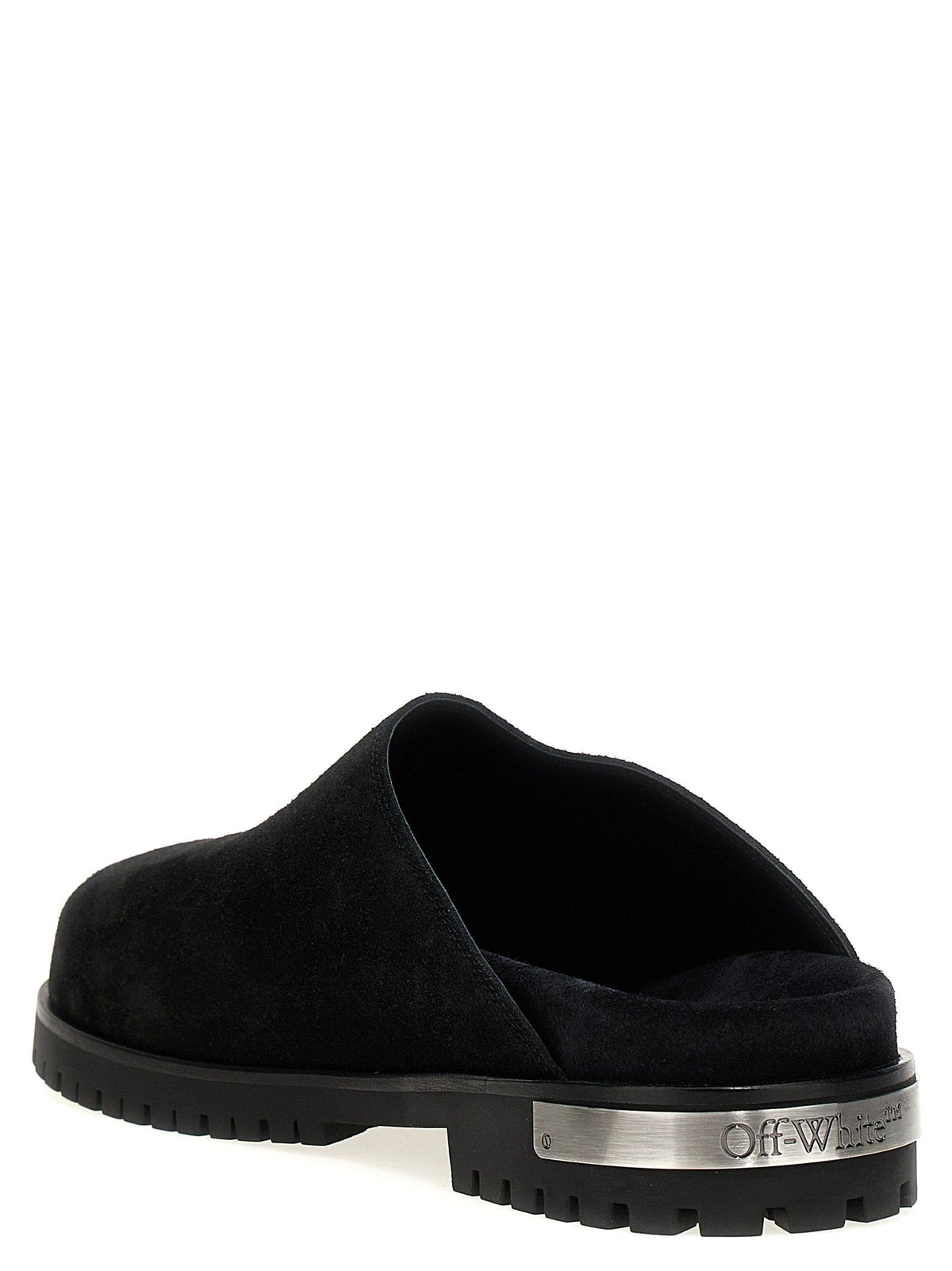 Off White 'Metal Logo' Clogs | Banlieue91