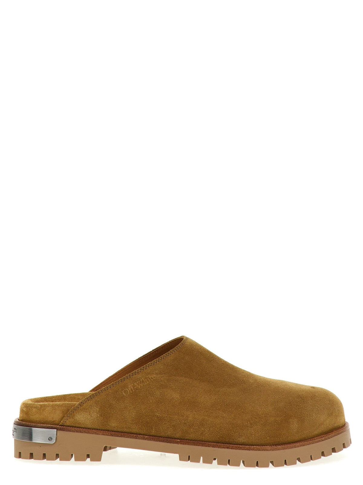 Off White 'Metal Logo' Clogs | Banlieue91