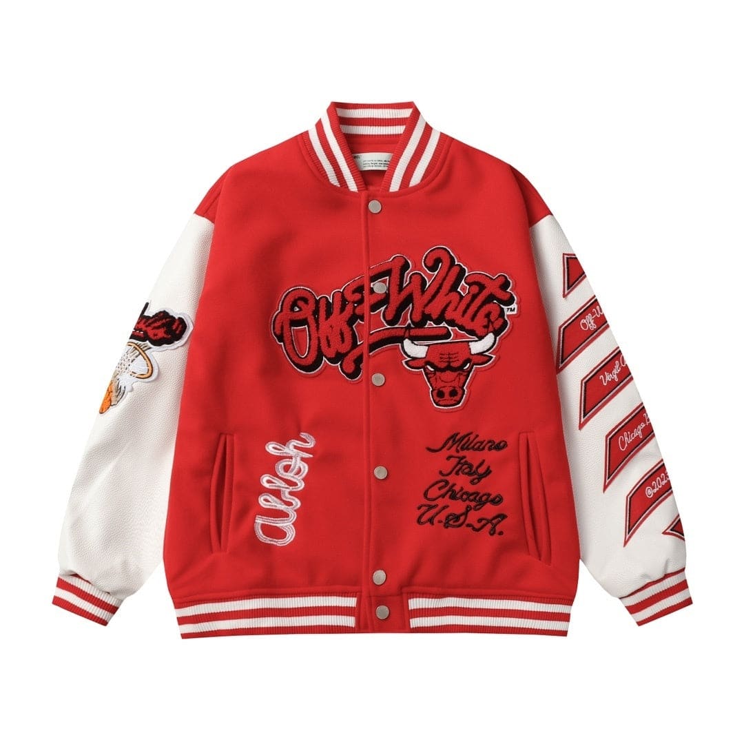 Off-White Off-White™ c/o Chicago Bulls Red Varsity | Banlieue91