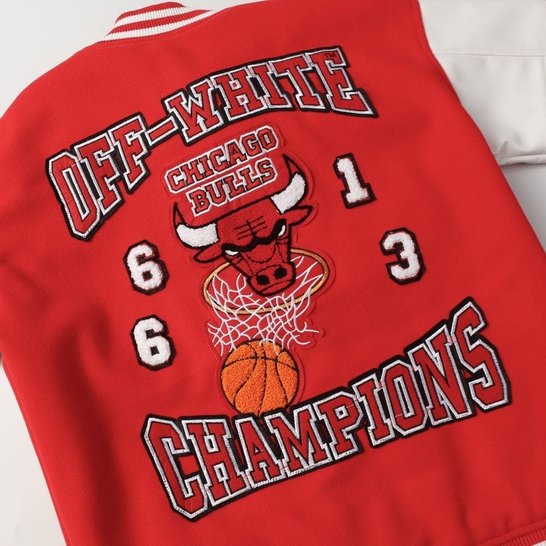 Off-White Off-White™ c/o Chicago Bulls Red Varsity | Banlieue91