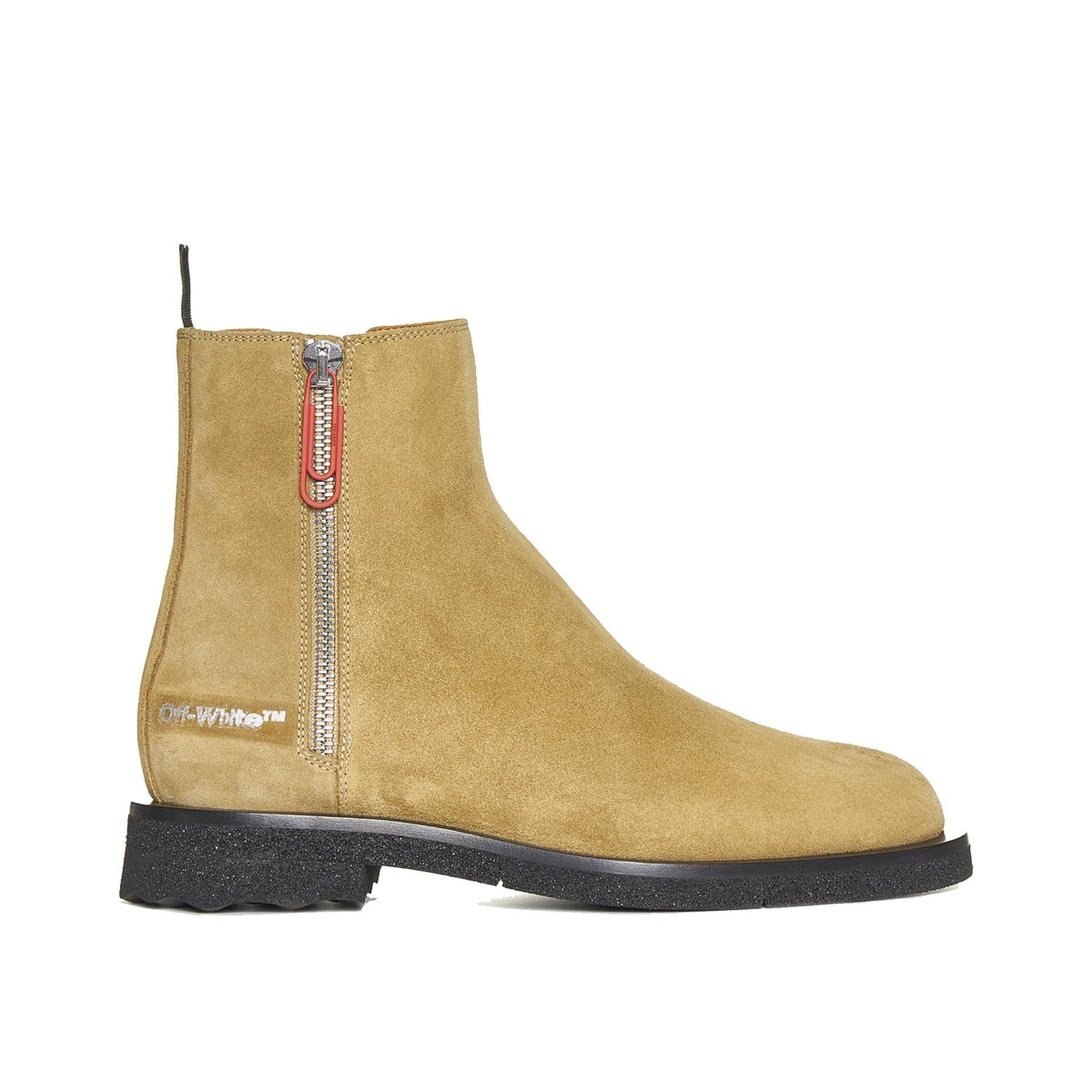 Off White Off White Suede Ankle Boots | Banlieue91