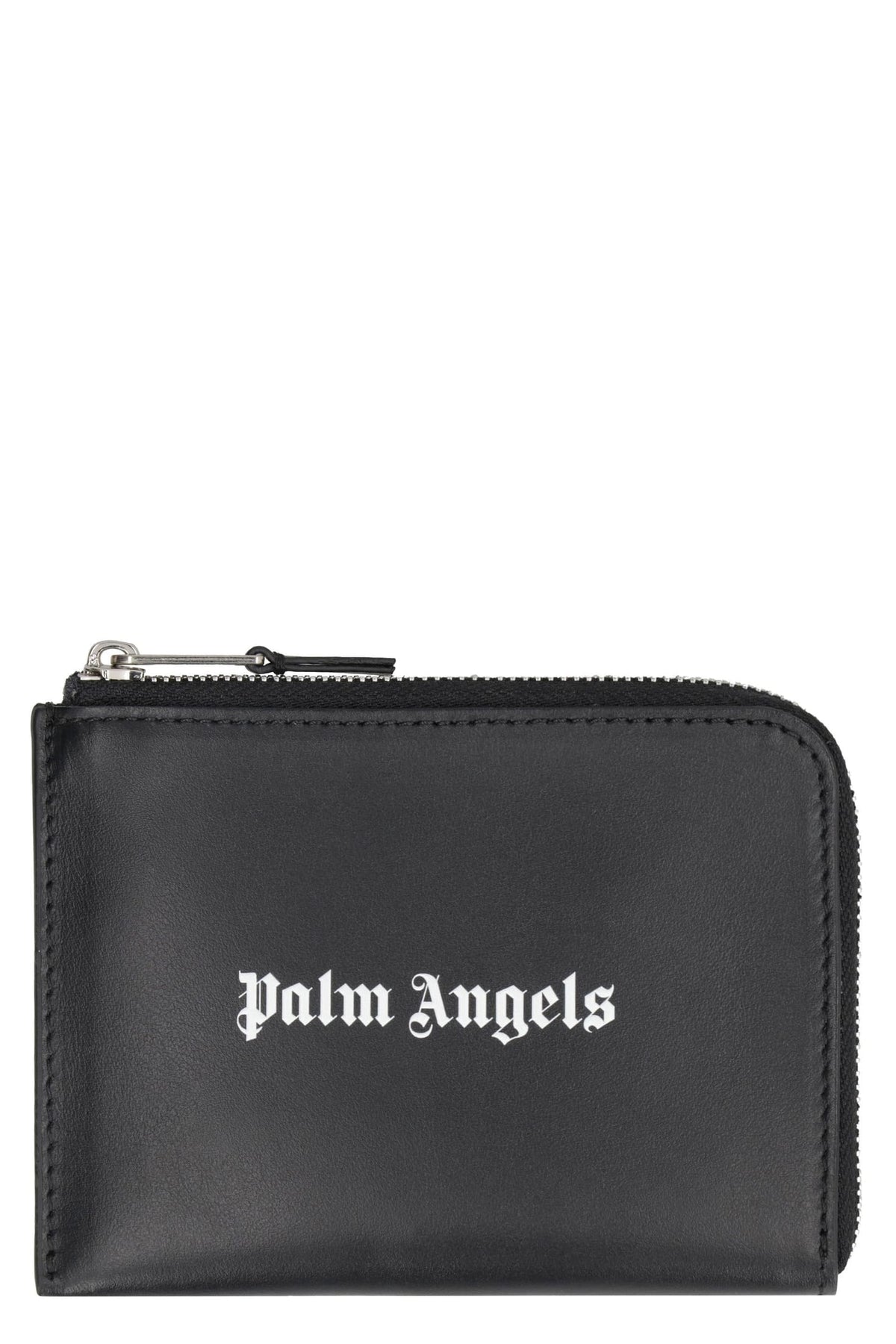 PALM ANGELS Mini Leather Card Holder | Banlieue91