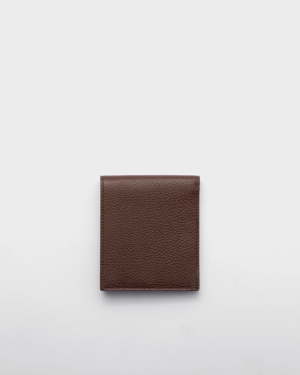 PRADA Grained Leather Bi-Fold Mini Wallet - W 11 X H 9.5 CM | Banlieue91