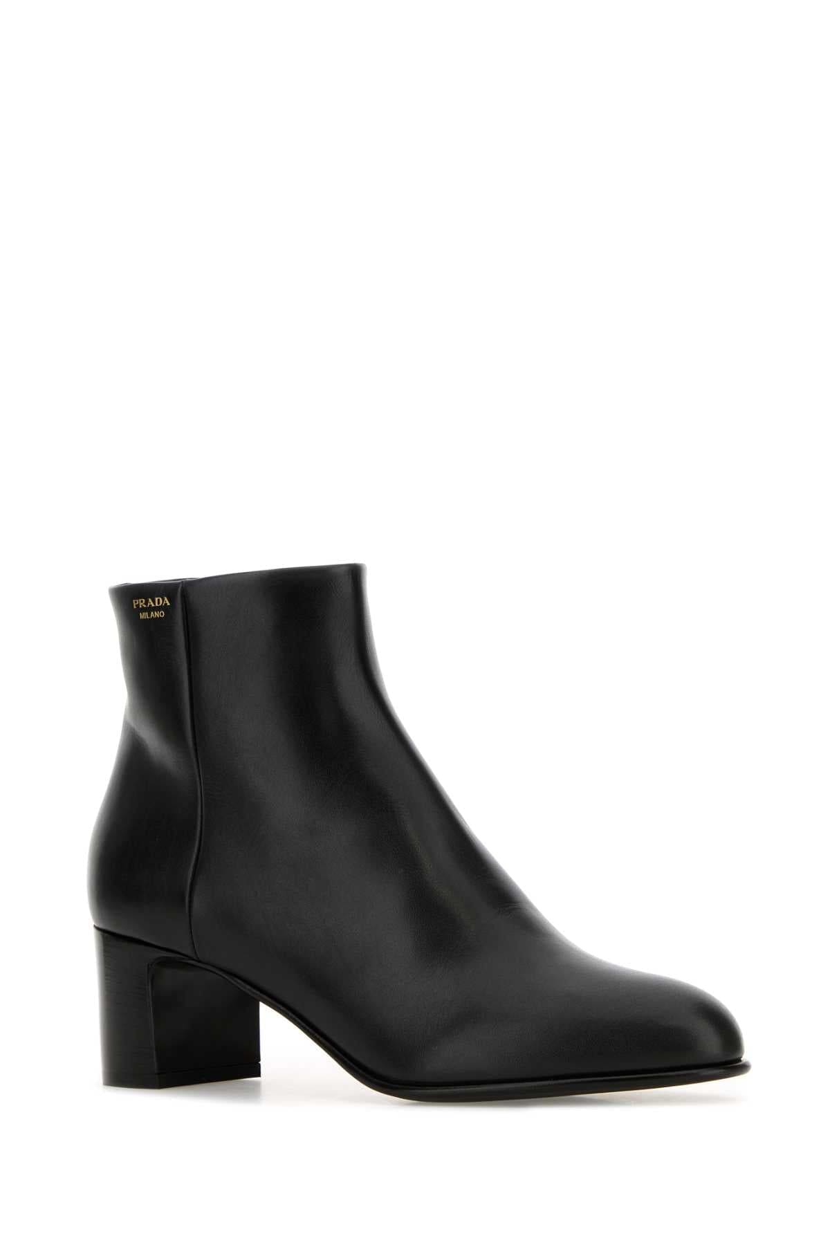 PRADA Leather Ankle Boots for Women (6-16) | Banlieue91