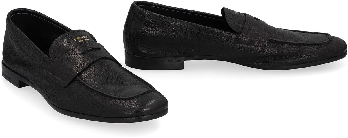 PRADA Men's Classic Leather Moccasins | Banlieue91