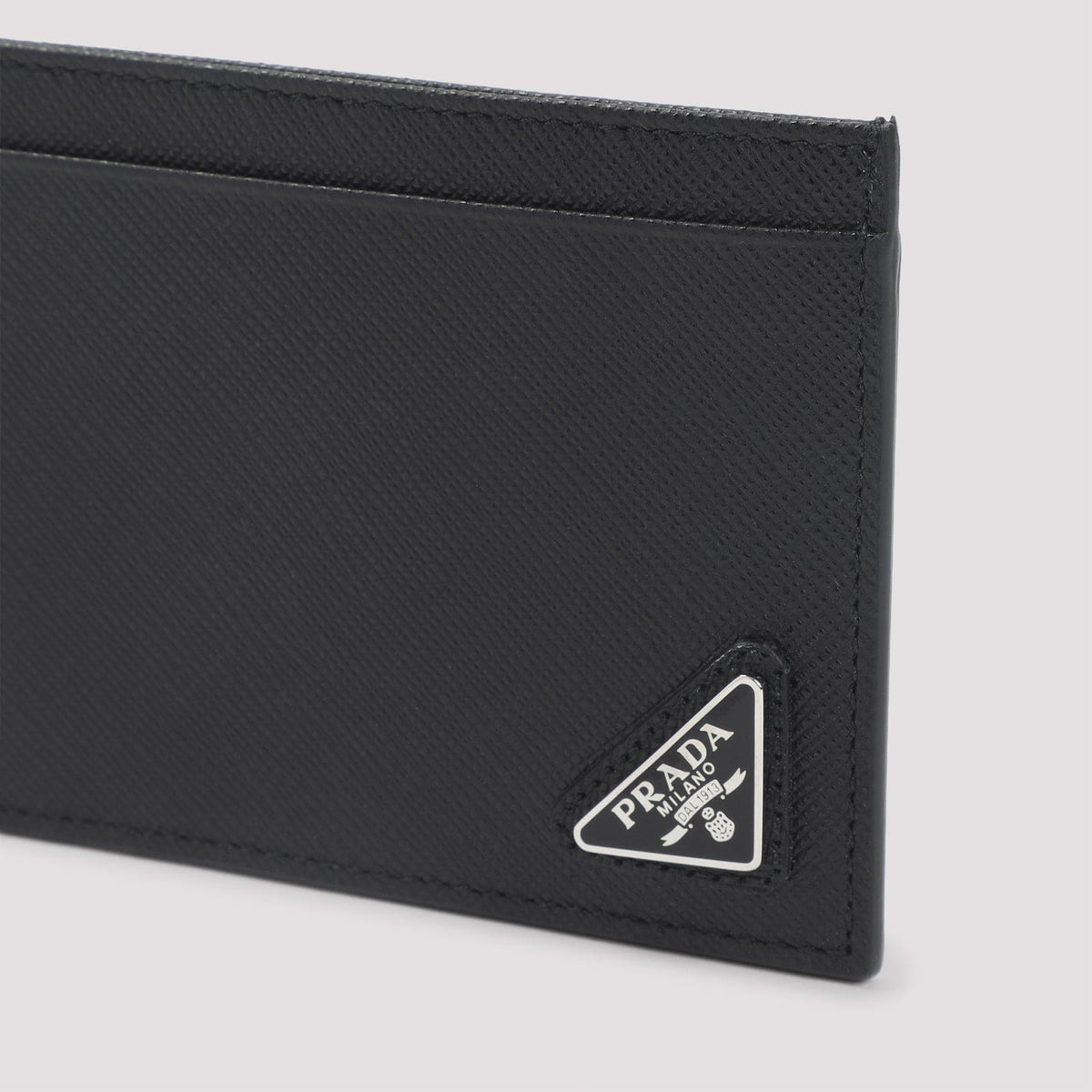 PRADA Mini Saffiano Leather Cardholder | Banlieue91