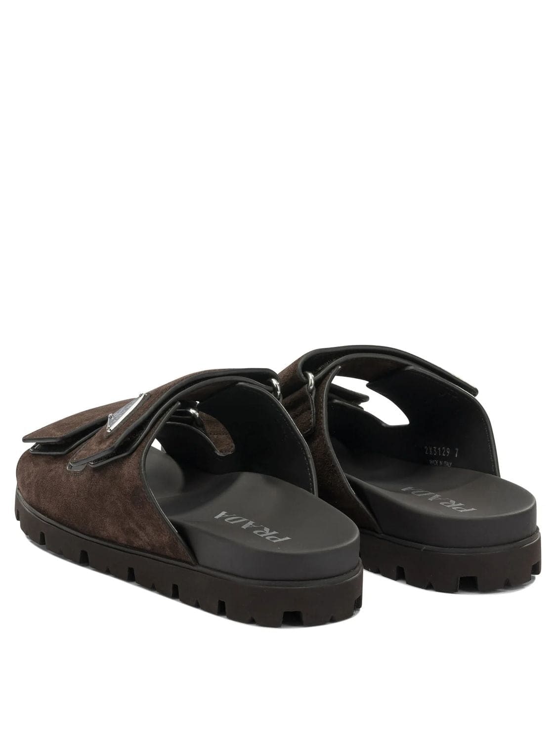 PRADA Premium Leather Sandals for Men - Seasonal Style SS26 | Banlieue91
