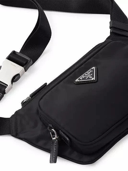 Prada Re-Nylon And Saffiano Leather Shoulder Bag | Banlieue91