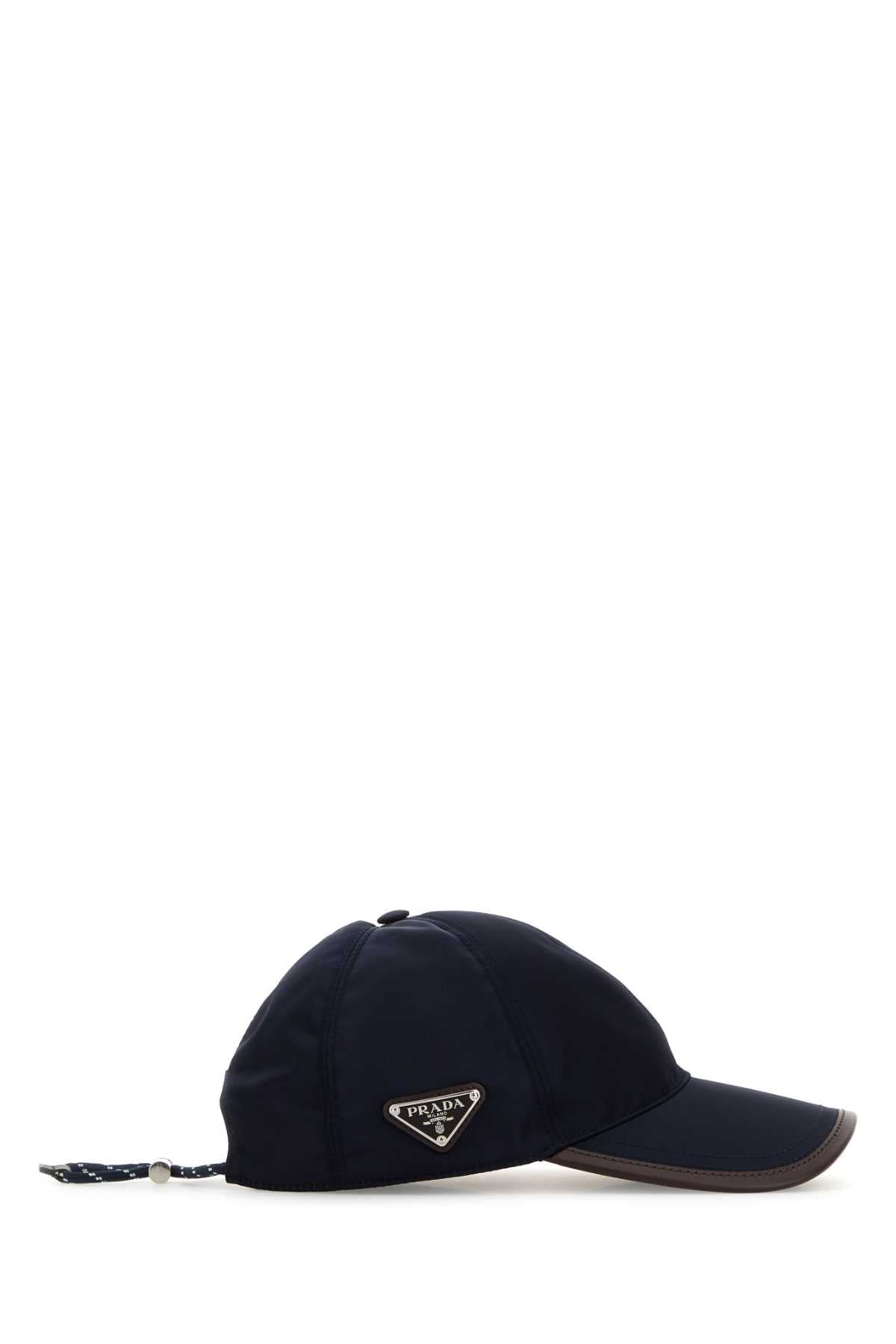 PRADA Re-Nylon Baseball Cap for Men - SS26 | Banlieue91