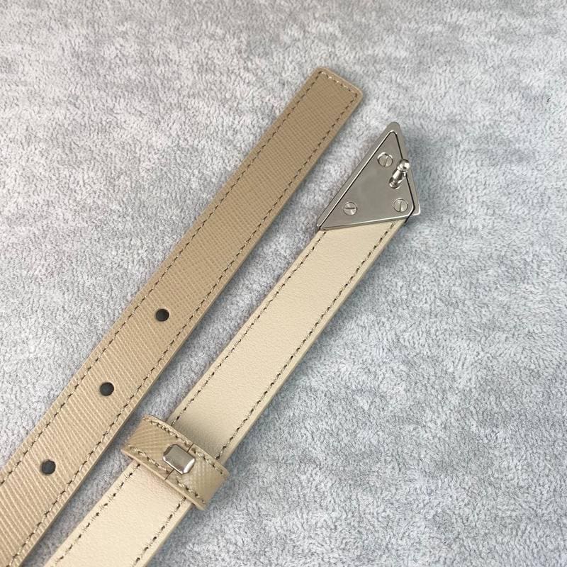 Prada Saffiano leather belt 'Sand Beige' | Banlieue91