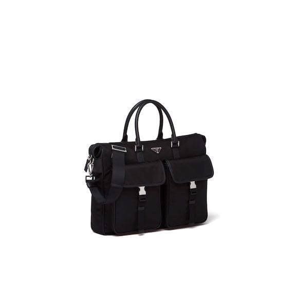 Prada triangle-logo two-way bag | Banlieue91