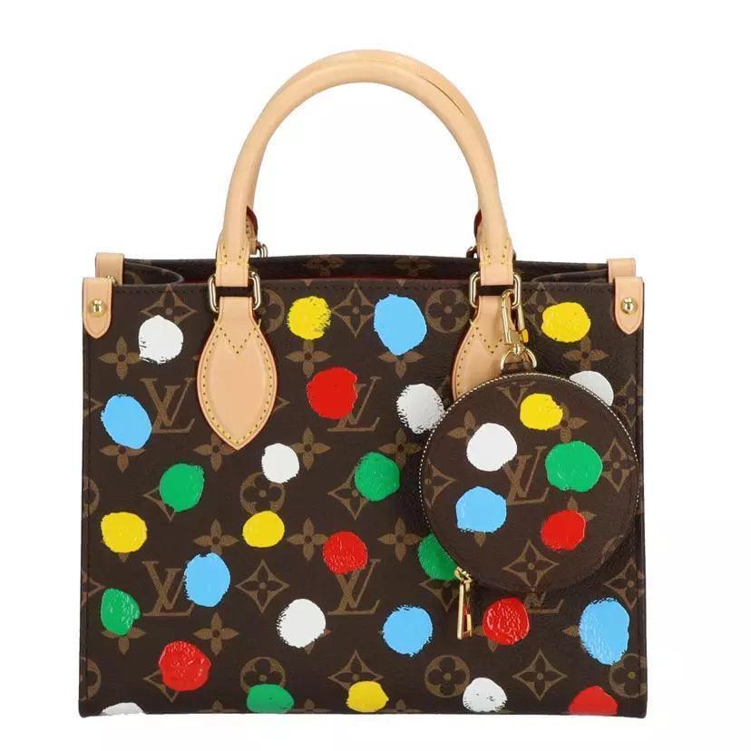 LOUIS VUITTON Monogram x Kusama Yayoi On the Go PM Hand Bag - Banlieue91