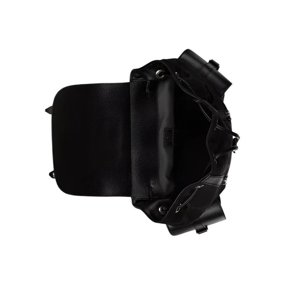 GUCCI BLACK SIGNATURE JUMBO GG CANVAS AND LEATHER BACKPACK - Banlieue91