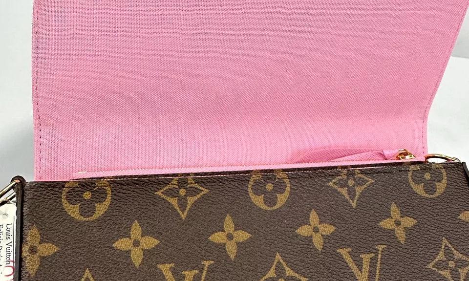 LOUIS VUITTON Monogram Canvas Felicie Pochette Vivienne 2022 - Banlieue91