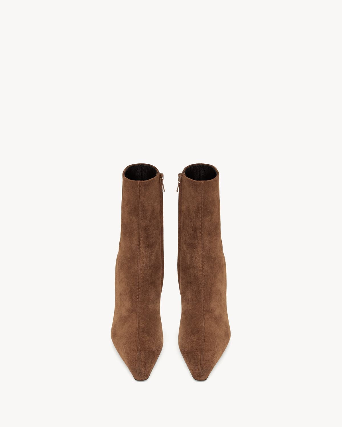 SAINT LAURENT Ashley Ankle Boots - 90mm Heel Height | Banlieue91