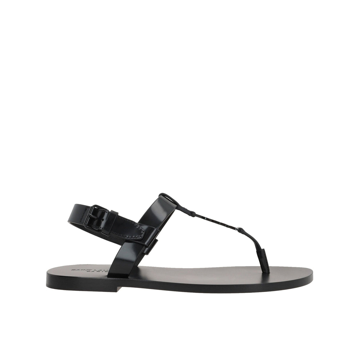 Saint Laurent Cassandre 05 Flat Sandals | Banlieue91