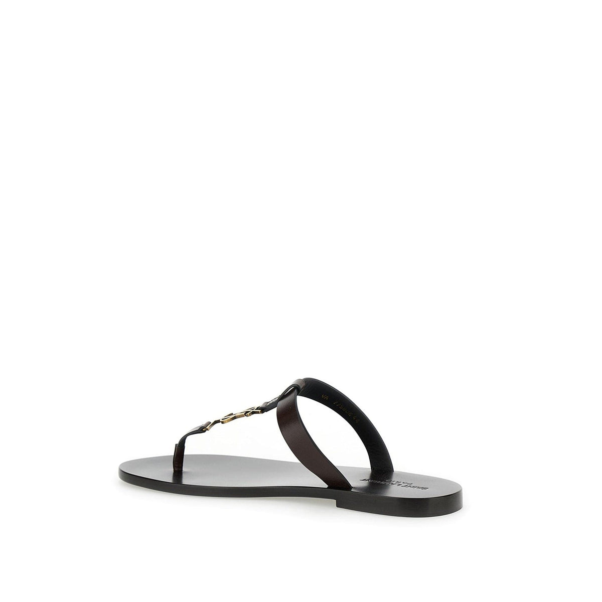 Saint Laurent Cassandre 05 Flat Sandals | Banlieue91