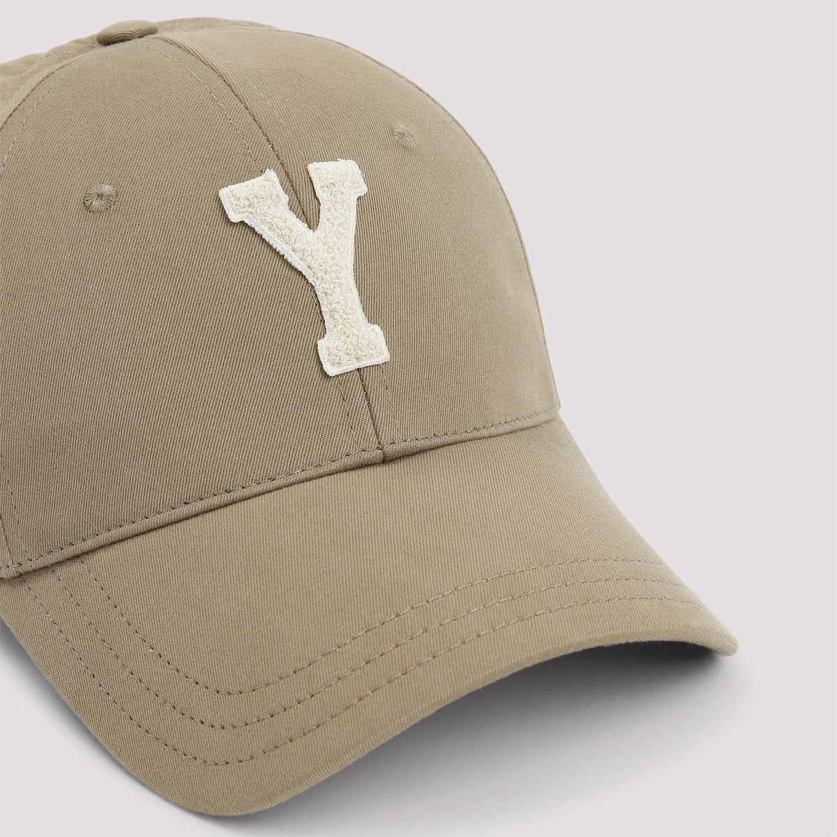 SAINT LAURENT Cotton Baseball Cap for Men - FW25 Collection | Banlieue91