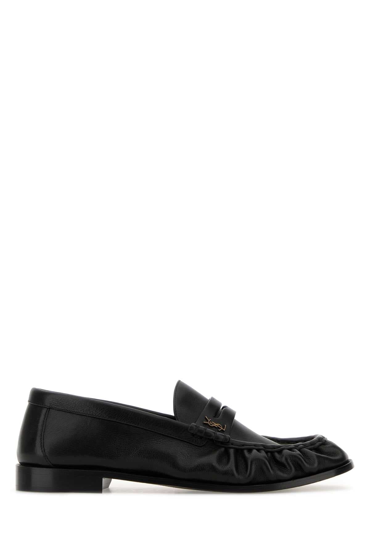 SAINT LAURENT Men's Leather Loafers - LE Loafer 15 MOC | Banlieue91